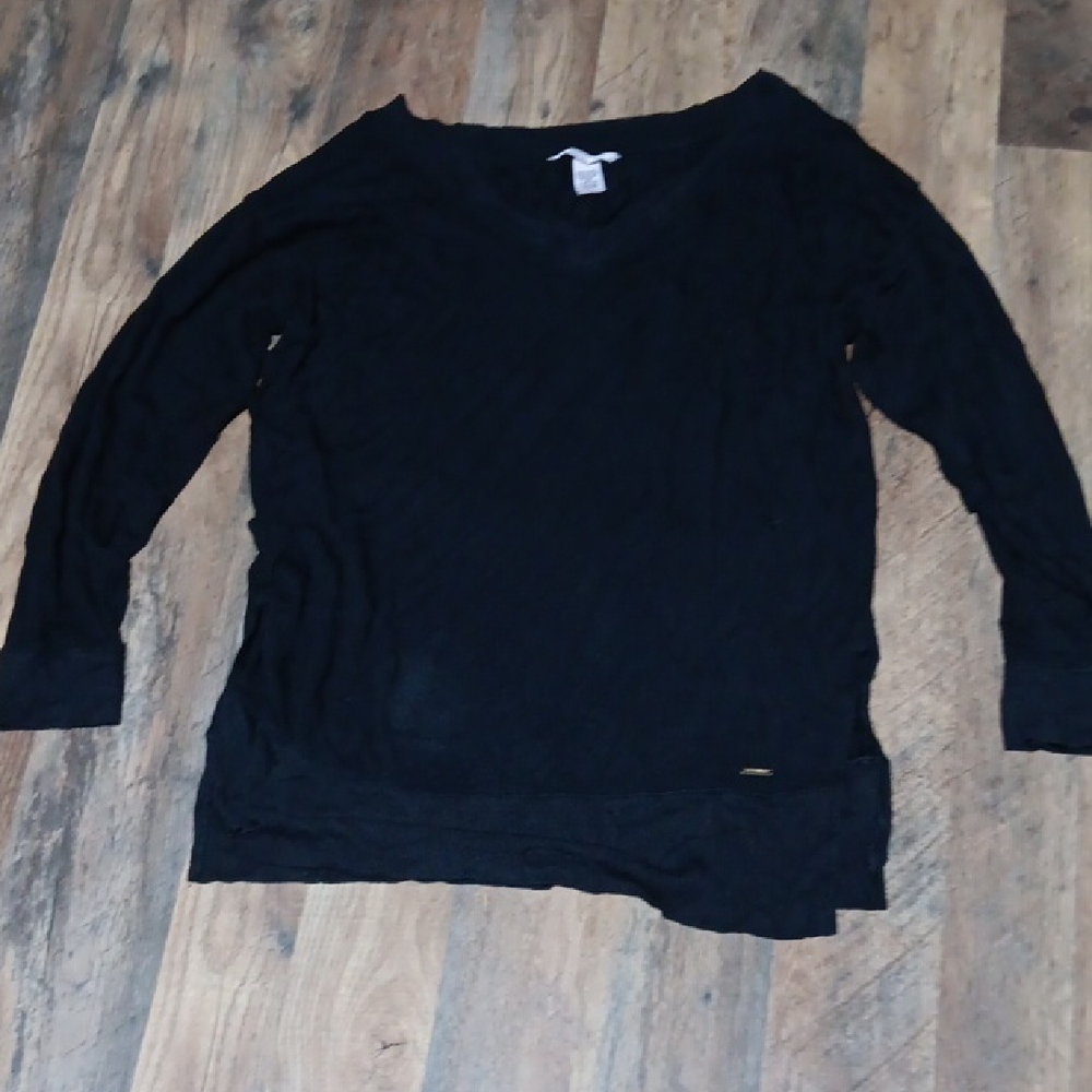 Victoria's Secret Midnight Black Long Sleeve Tee